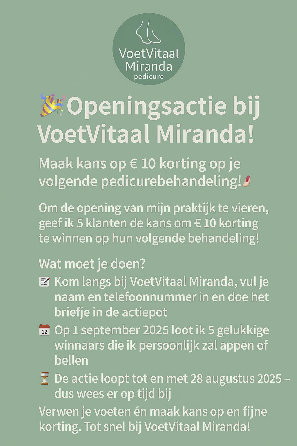 Openingsactie Poster